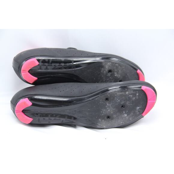 Fizik R5 Tempo Overcurve Cycling Shoes Mens Size 11.5 EU 45 Black Pink 3 Cleat - Picture 6 of 7